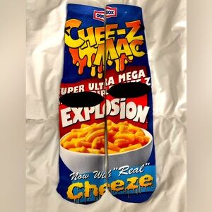 Chee-Z Mac Socks - Blue and Yellow